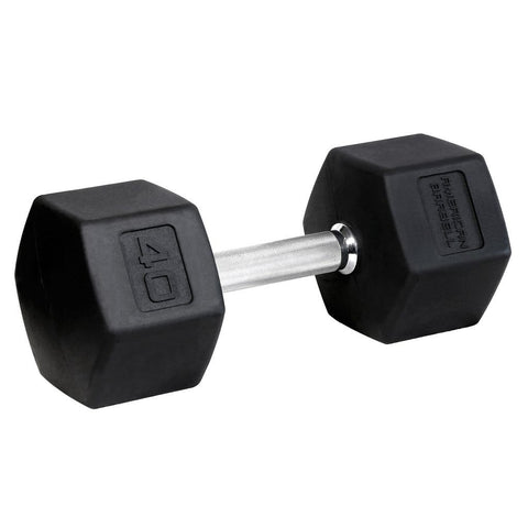 American Barbell Weight Training Hex Rubber Dumbbells Pairs and Sets - Barbell Flex