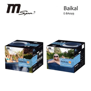 Pro 6 Fitness MSpa Baikal Hydro Massage Inflatable Bubble Spa Hot Tub - Barbell Flex