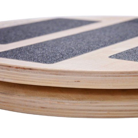 Image of Stamina AeroPilates Precision Durable Wood Rotational Disc - Barbell Flex