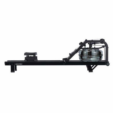 Image of First Degree Fitness Neon Pro V Reserve Edition Black Water Rowing Machine - Barbell Flex