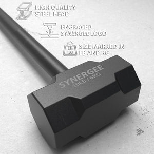 Synergee Durable Steel Fitness Hammer - Barbell Flex