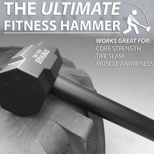 Synergee Durable Steel Fitness Hammer - Barbell Flex