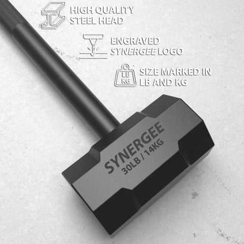 Image of Synergee Durable Steel Fitness Hammer - Barbell Flex