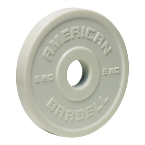 American Barbell Urethane Fractional Weight Plates KG & LB Pairs - Barbell Flex