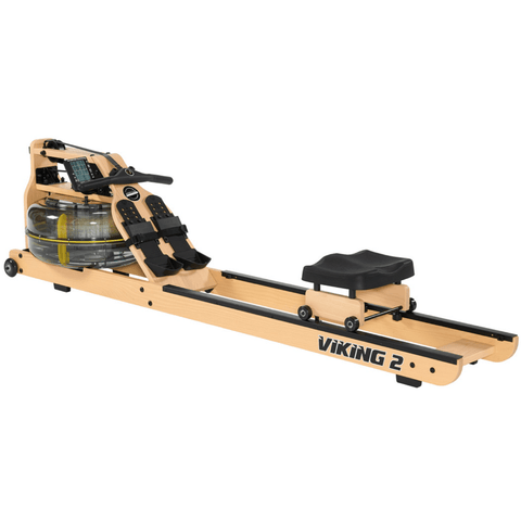 Image of First Degree Fitness Viking 2 AR Plus Select Water Rowing Machine - Barbell Flex
