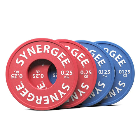 Image of Synergee Rubberized Fractional and Change Plates - Barbell Flex