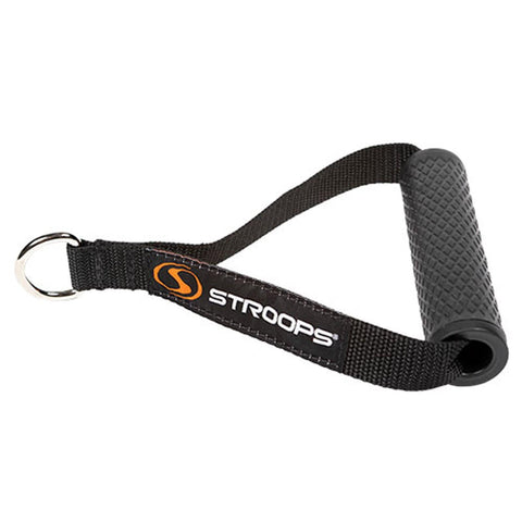 Image of Stroops Textured Non-Slip Grip Handle Attachment Strap - Barbell Flex