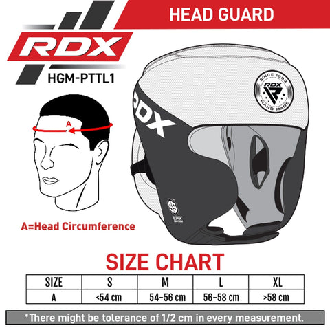 Image of RDX L1 Mark Full Face Pro Boxing Training Head Protective Guard - Barbell Flex