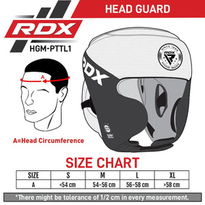 RDX L1 Mark Full Face Pro Boxing Training Head Protective Guard - Barbell Flex