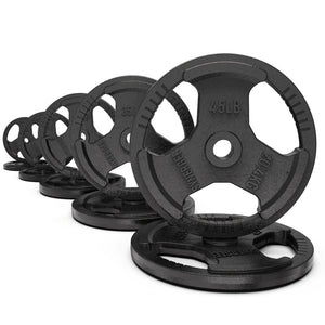 Synergee 1 Inch Cast Iron Weight Plates - Barbell Flex