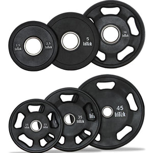 InTek Strength Armor Series Urethane Olympic 5-Grip Plate Pairs and Sets