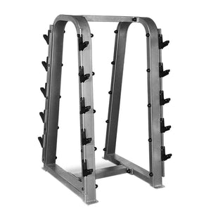 InTek Strength Fixed Weight Two-Sided 10-Barbell Storage Rack - Barbell Flex