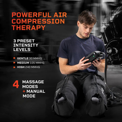 Image of LifePro Axis Air Compression Compact & Portable Massager - Barbell Flex