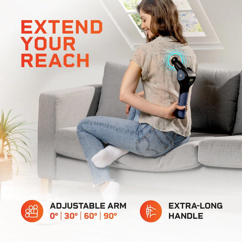 Image of LifePro Dynaflex Therapy Multipurpose Massage Gun - Barbell Flex