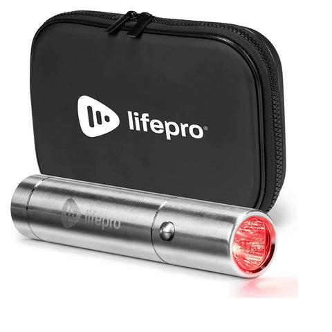 Image of LifePro LumiCure Torchlight Portable Premium Red Light Device - Barbell Flex