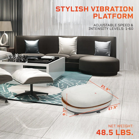 Image of LifePro Vibration RelaxaVibe Vibration Plate - Barbell Flex
