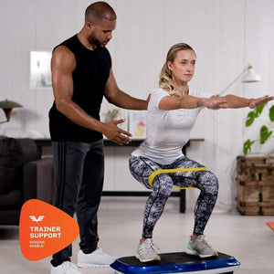 LifePro Accelerate Your Recovery Waver Vibration Plate Exercise Machine - Barbell Flex