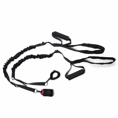 Image of Lagree Fitness Micro Cables w/ Footstrap Handle Bundle - Barbell Flex