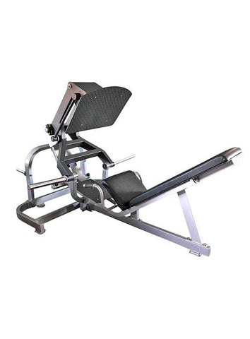 Image of Muscle D Fitness Power Leverage Leg Press Machine - Barbell Flex