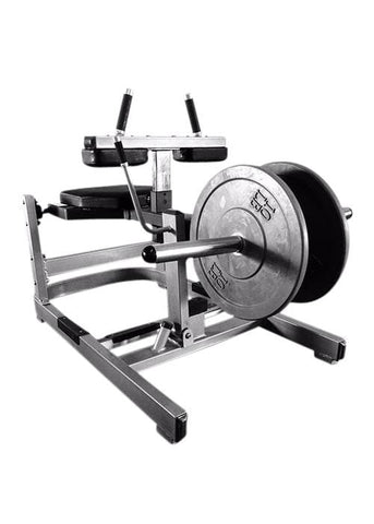 Muscle D Fitness Power Leverage ISO-Lateral Seated Calf Machine - Barbell Flex
