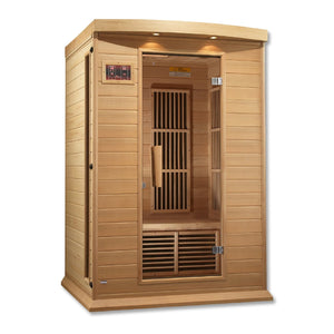 Golden Designs Maxxus 2 Person Low EMF FAR Infrared Sauna - Barbell Flex