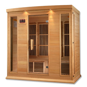 Golden Designs Maxxus 4 Person Low EMF FAR Infrared Sauna - Barbell Flex