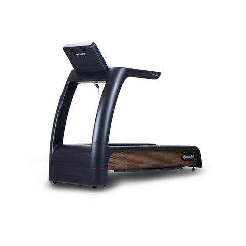 Image of SportsArt N685 Verde Status Eco-Natural Non-Motorized Treadmill - Barbell Flex
