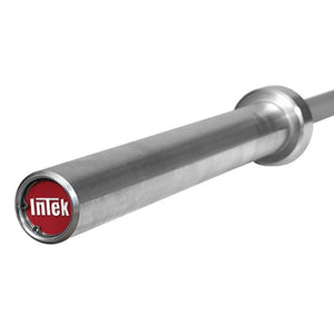 InTek Strength 7’ Hard Chrome Power Bar 1 1/8” Shaft 20KG Olympic Bar - Barbell Flex
