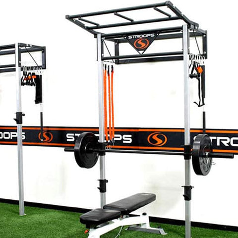 Stroops Performance Station With Monkey Bars - Barbell Flex