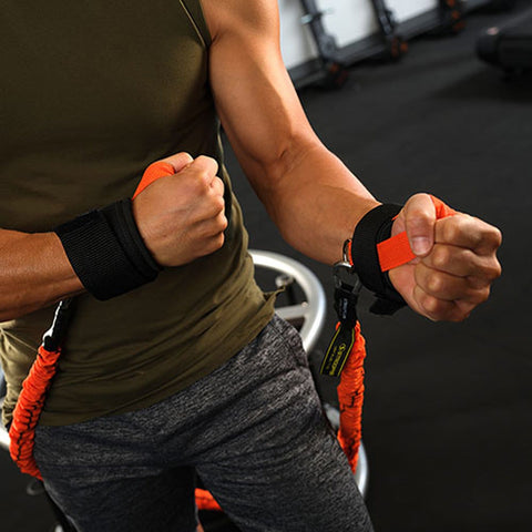 Image of Stroops Handleless Upper Body Attachment Training Punch Cuffs - Barbell Flex