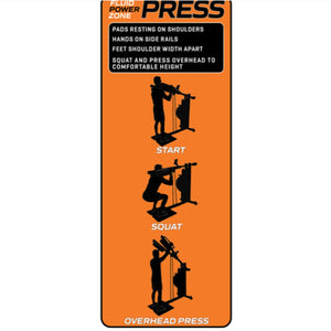 Fluid Power Zone FluidPower PRESS Shoulder Press Machine - Barbell Flex