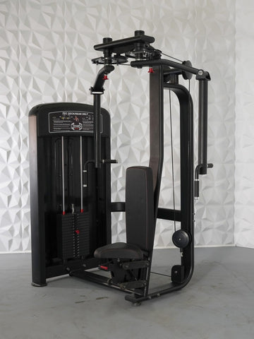 Image of Muscle D Fitness Elite Commercial Pec Deck Fly and Rear Delt Machine - Barbell Flex