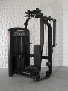 Muscle D Fitness Elite Commercial Pec Deck Fly and Rear Delt Machine - Barbell Flex