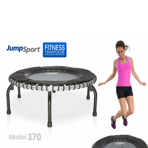 JumpSport Fitness 300 Series All-In-One Studio Quality Trampolines - Barbell Flex