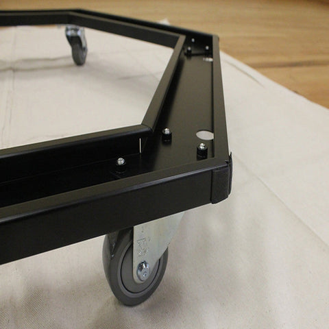 Image of JumpSport Fitness Trampolines Heavy-Duty Rolling Storage Cart - Barbell Flex