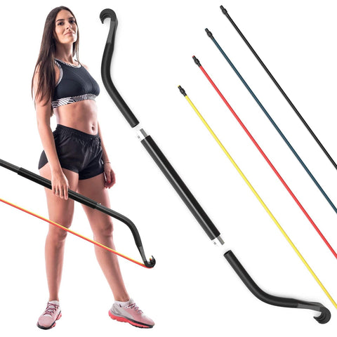 Synergee Portable Resistance Band Bow - Barbell Flex