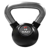 TAG FITNESS Rubber Encased Chrome Handle Weight Training Kettlebell - Barbell Flex