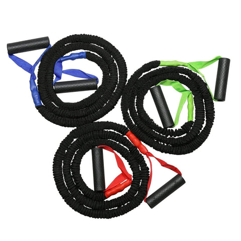 Image of American Barbell Color Resistance Tubes With Handles - Barbell Flex