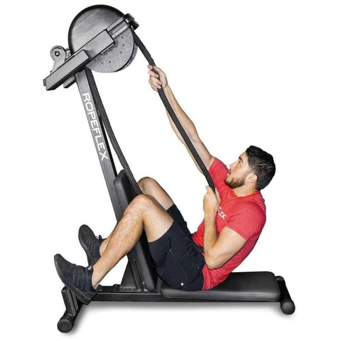 Image of  RopeFlex RX2300 Ibex Compact Dual-Position Rope Pull Trainer - Barbell Flex