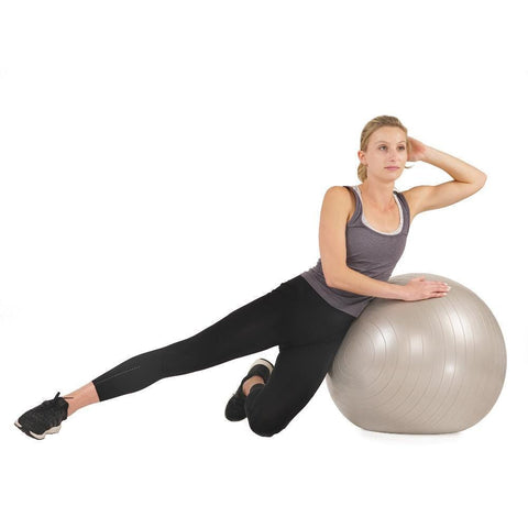 Image of Sunny Health & Fitness Anti-Burst Gym Ball w/ Pump - 55cm - 75cm - Barbell Flex