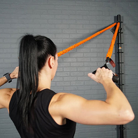 Image of Stroops Multi-Point Spine Wall Mounted Resistance Band Anchors - Barbell Flex