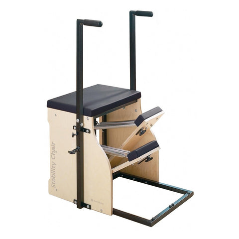 Image of Merrithew Split-Pedal Pilates Stability Chair - Barbell Flex