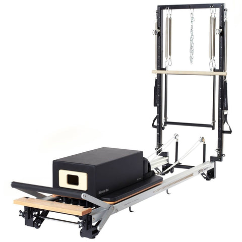 Image of Merrithew SPX Max Plus Reformer Bundle with Tall Box - Barbell Flex