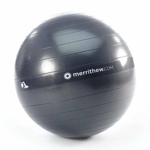 Image of Merrithew Halo Trainer Stability 55 cm Grey Ball - Barbell Flex