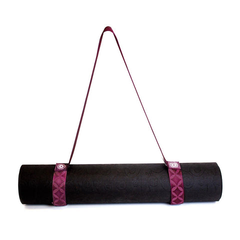 Image of Merrithew Durable Deluxe Mat Strap with Velcro Straps - Barbell Flex