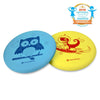 Merrithew Easy to Grip Flying Foam Disks for Kids - Pair of 2 - Barbell Flex