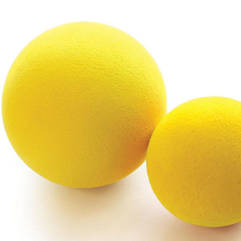 Image of Merrithew Yellow Fascia Hydration Balls - Pack of 3 - Barbell Flex
