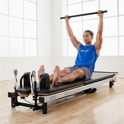 Image of Merrithew At Home SPX Reformer Package - Barbell Flex