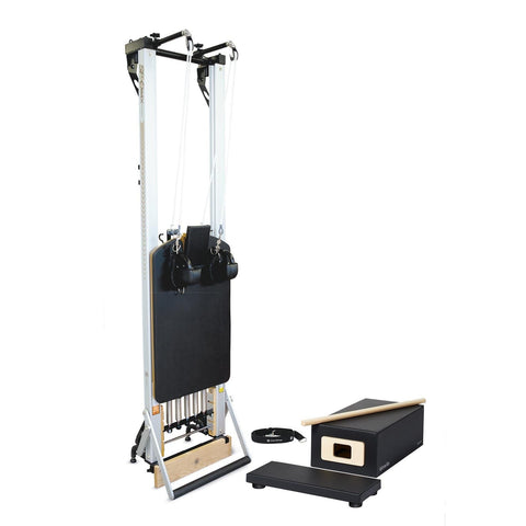Image of Merrithew SPX Max Reformer with Vertical Stand Bundle - Barbell Flex