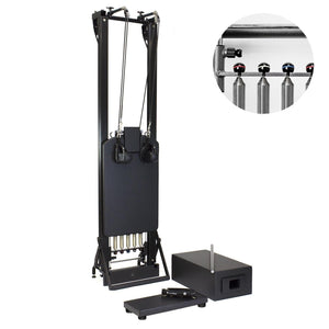 Merrithew Onyx SPX Max Reformer with Vertical Stand and HPGB Bundle - Barbell Flex